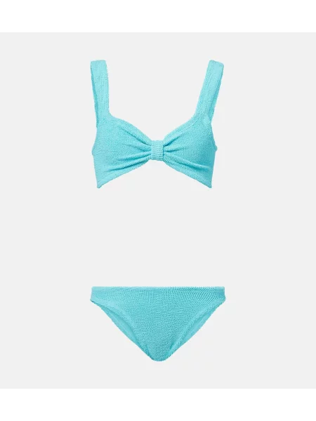 Bikini Hunza G albastru