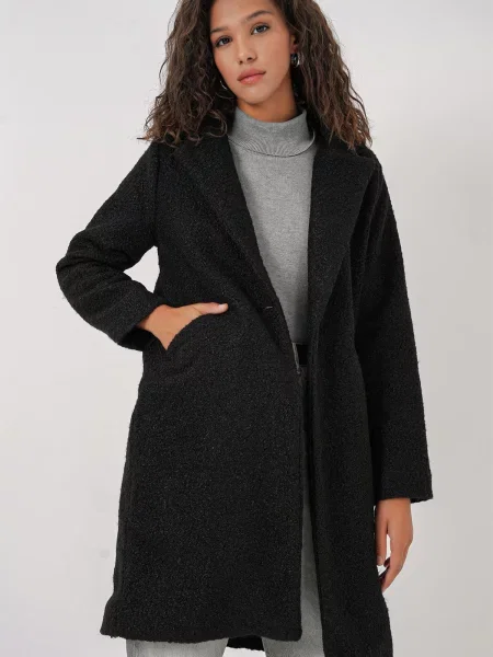 Palton Bigdart negru