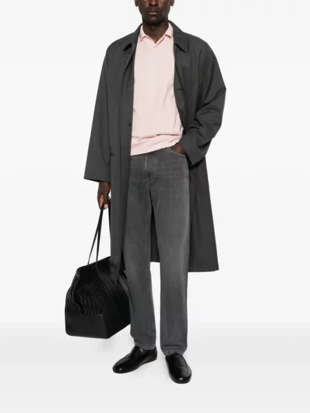Blugi drepți Zegna gri