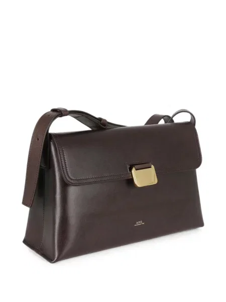 Body A.p.c. din piele maro