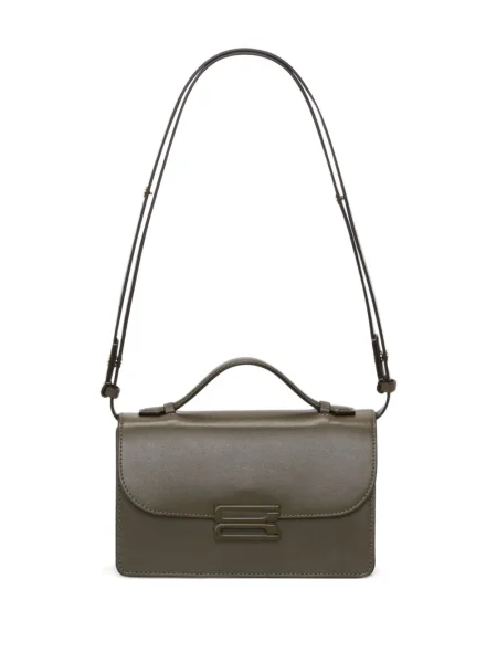 Geantă messenger Victoria Beckham verde