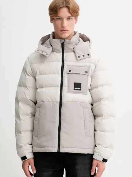 Яке Karl Lagerfeld Jeans зимен модел бежово