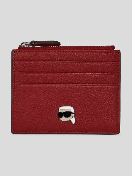 Портмоне Karl Lagerfeld IKON червено