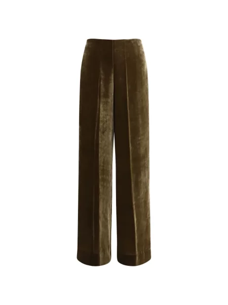 Pantaloni P.a.r.o.s.h. de catifea verde
