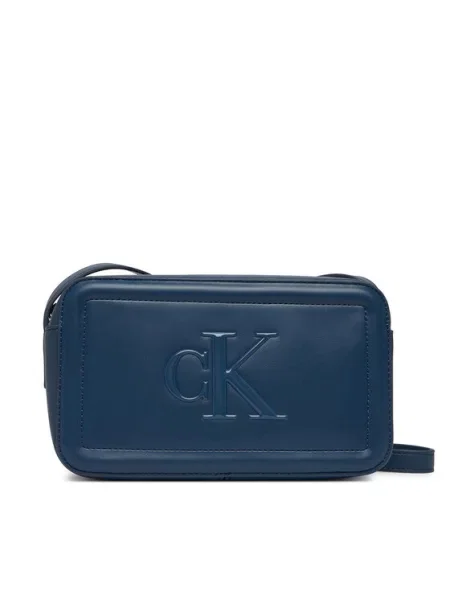 Calvin Klein Τσάντα Bold Ck Camera Bag μπλε