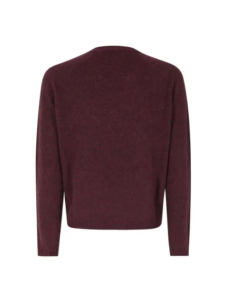 Sweter Roberto Collina czerwony