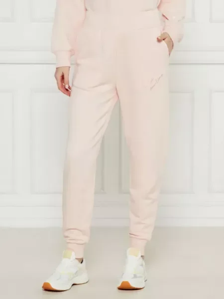 Armani Exchange Pantaloni de trening roz