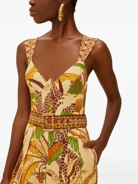 Salopetă Farm Rio galben