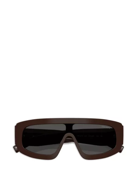 Napszemüveg Prada Eyewear autogrammal barna
