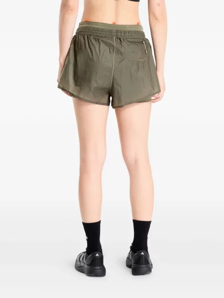 Бягане тениска Adidas с леопардов принт от джърси черно