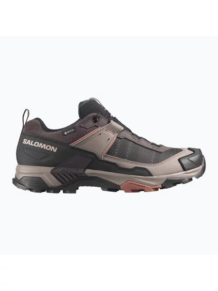 Buty trekkingowe Salomon X ULTRA 5 GTX black coffee/walnut/arabian czarne