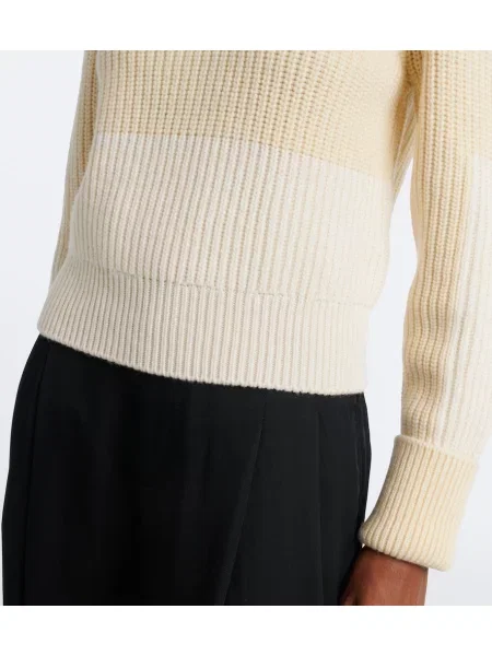 Pulover Bottega Veneta de lână bej