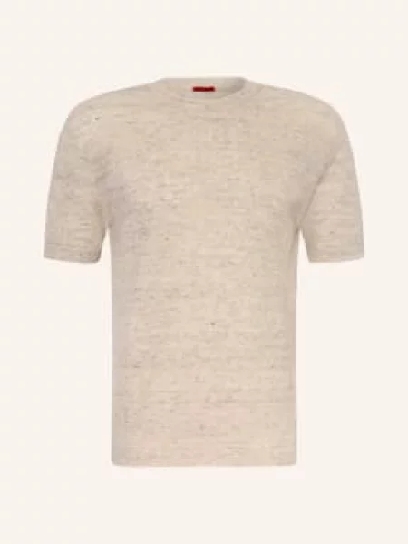 Barena Venezia Sweter Tuga Z Lnem weiss