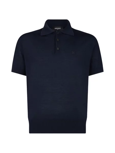 Tricou polo Dsquared2 albastru