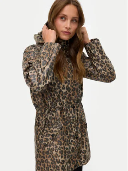 Vero Moda Nepremokavá bunda Malou hnedá
