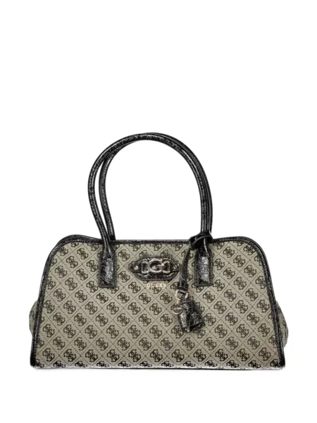 Geantă shopper Guess din piele cu imagine
