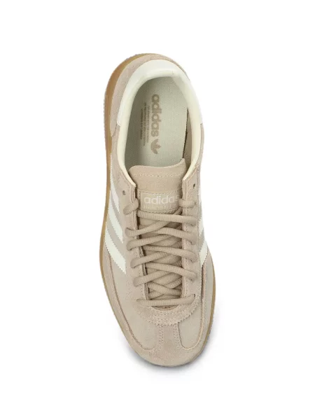 Vestă Adidas alergare cu dungi tricotate albastru