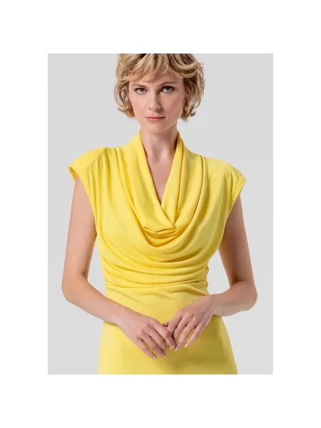 Fracomina rochie galben