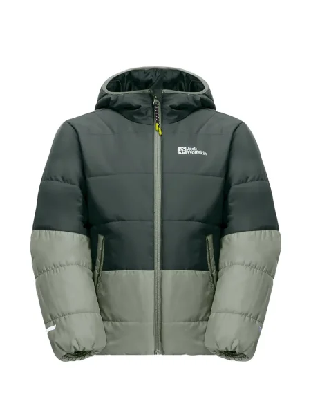 Kurtka dziecięca Jack Wolfskin zielona