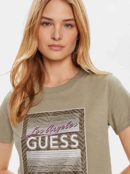 Футболка GUESS зелений