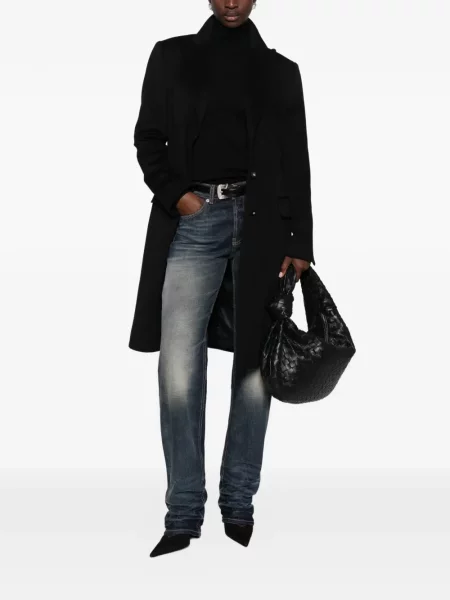 Palton Dolce & Gabbana cu autograf negru