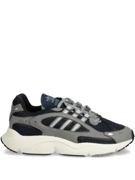 Pantaloni Adidas cu dungi de costum albastru
