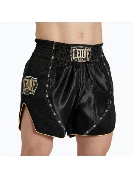 Pantaloni scurți de box pentru bărbați Leone Classic black negru