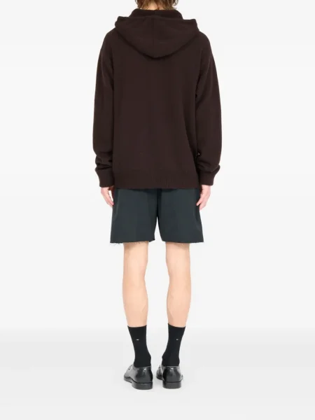 Hanorac cu glugă Maison Margiela maro