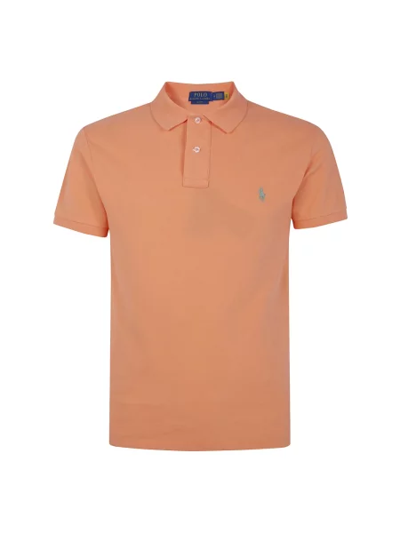 Koszulka polo Polo Ralph Lauren pomarańczowa