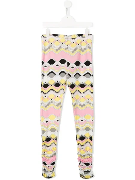 Legginsy dziecięce Pucci różowe
