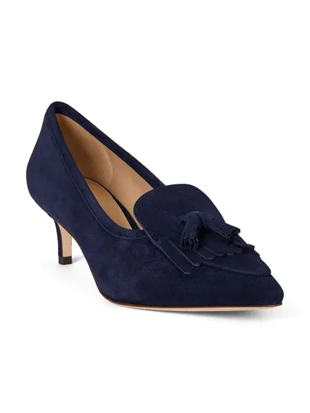 Semišové lodičky Lauren Ralph Lauren Adrienne Klt