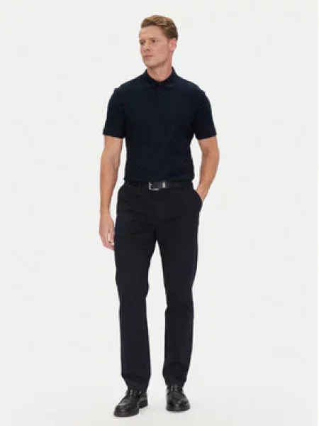 BOSS Polokošile H-Pack 80 Tmavomodrá