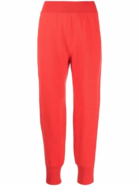 Pantaloni Alberta Ferretti tricotate alergare roz
