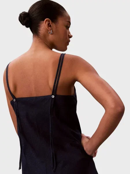 Джинсовое платье Calvin Klein Jeans синее