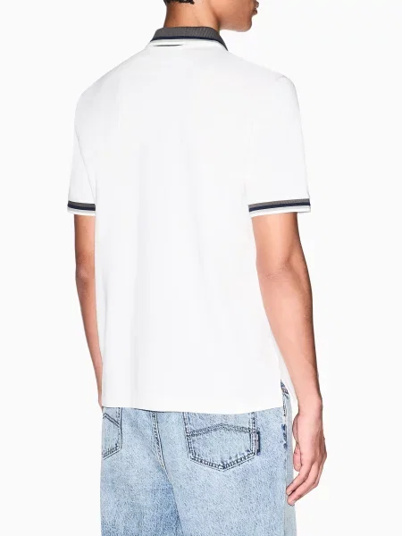 Поло Armani Exchange белое
