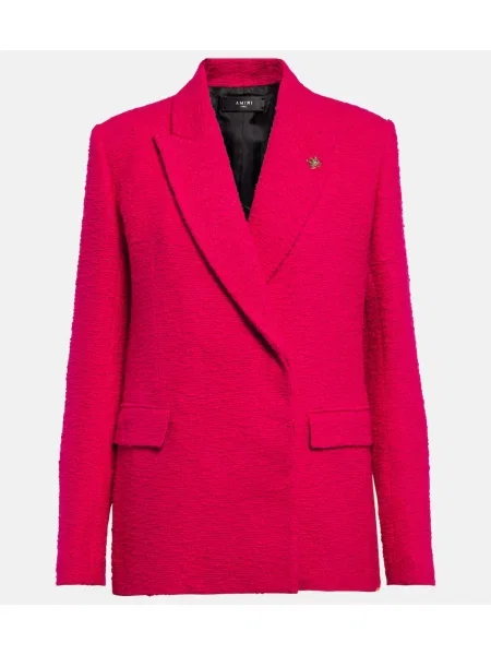 Marynarka Amiri dwurzędowa różowa