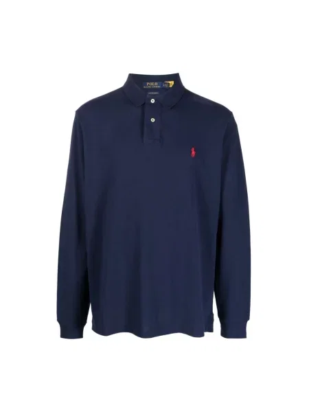Koszulka polo Polo Ralph Lauren z siateczką niebieska