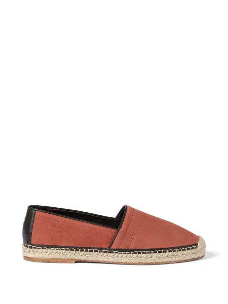 Espadryle Brunello Cucinelli brązowe