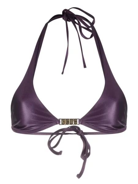 Bikini Gcds cu gât halter violet
