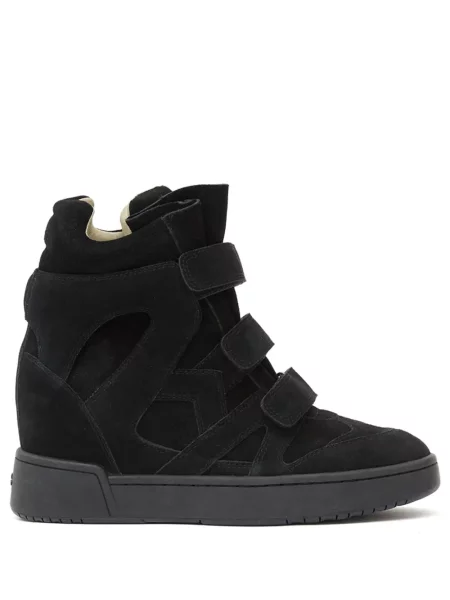 Sneakersy Isabel Marant zamszowe czarne | Shopsy