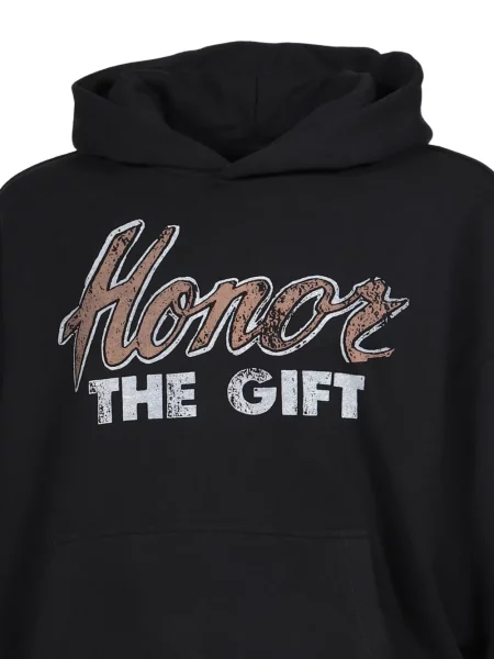 Mikina s kapucňou Honor The Gift čierna
