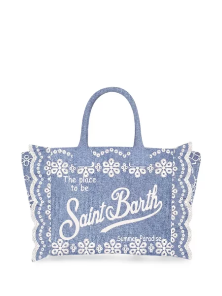 Geantă shopper Mc2 Saint Barth albastru