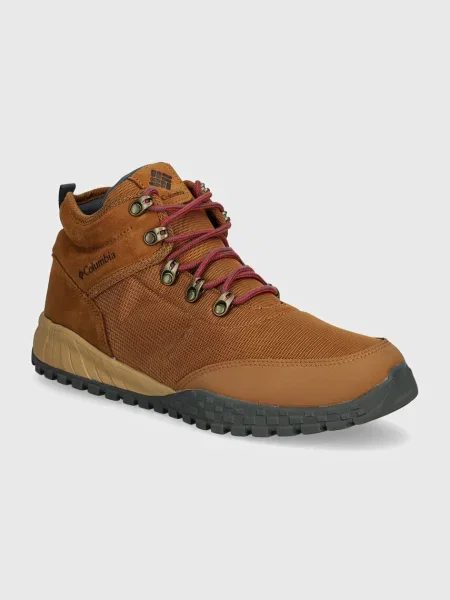 Обувки Columbia Fairbanks Mid кафяво