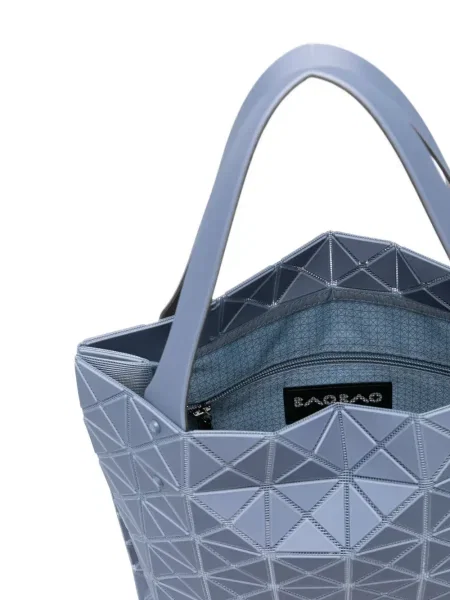 Geantă Bao Bao Issey Miyake cu imprimeu geometric albastru