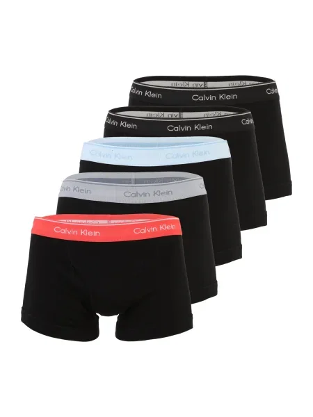 Calvin Klein Underwear Boksarice svetlo modra / siva / črna bela