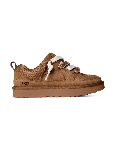 Sneakersy Ugg skórzane brązowe