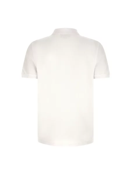 Koszulka polo Maison Kitsune biała