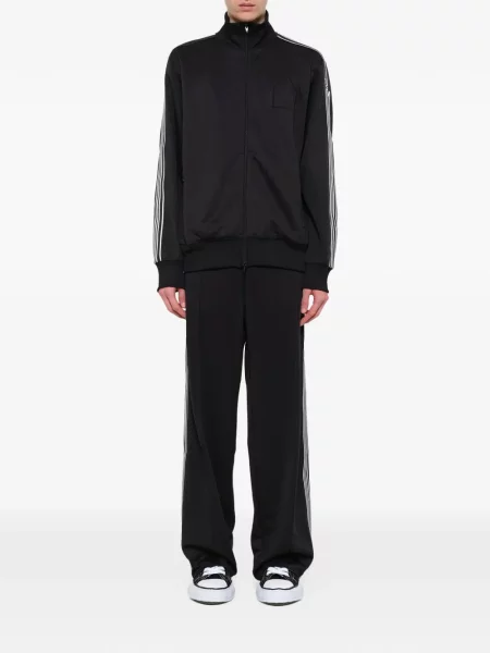 Ριγέ skate & street φούτερ Dover Street Market με αυτόγραφο μαύρο