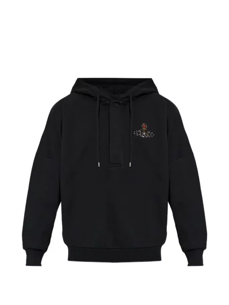 Hanorac cu glugă Vivienne Westwood negru