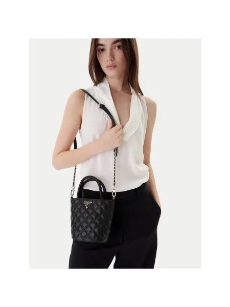 GUESS Poșete GIULLY II' negru